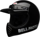 BELL Moto-3 Classic Helm - Glänzend Schwarz